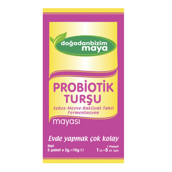 Doğadan Bizim Probiyotik Turşu Mayası (5 Li Paket)