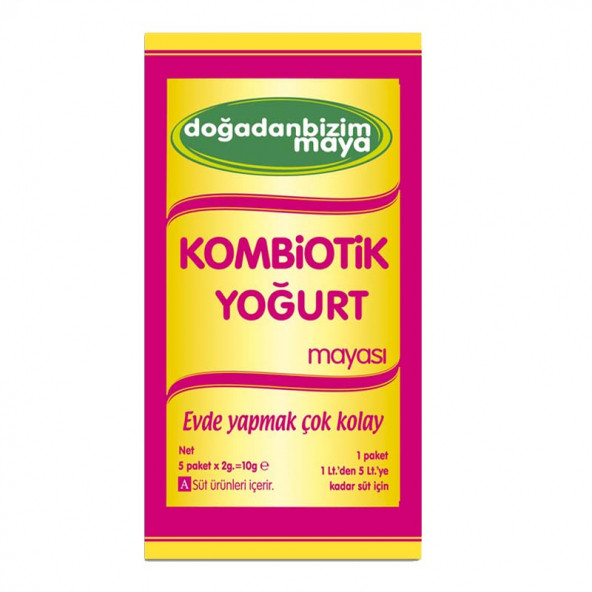 Doğadan Bizim Kombiotik Yoğurt Mayası 5li Paket