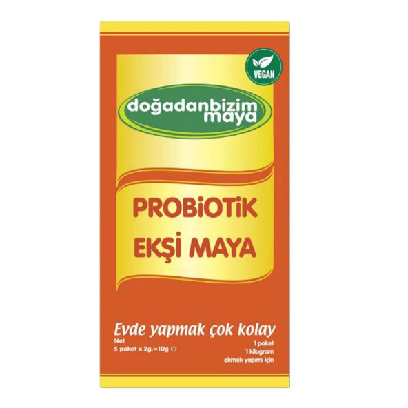 Doğadan Bizim Probiotik Ekşi Mayası 1 Kutu 5 Li Paket