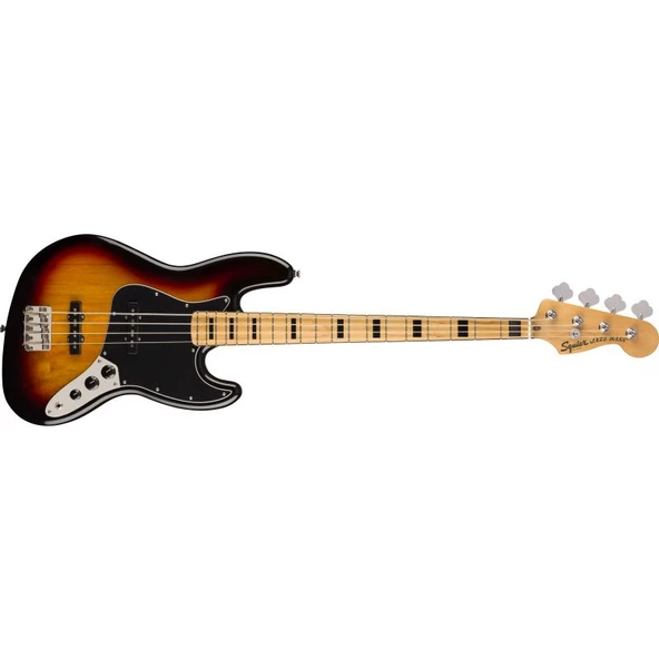 Squier Classic Vibe 70s Jazz Bass Akçaağaç Klavye 3-Color Sunburst Bas Gitar