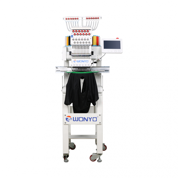 WONYO WYQ1201 Tek Kafa 12 İğne Nakış Makinesi (30Cm X 20 Cm İşleme Alanı) ürün görseli 1