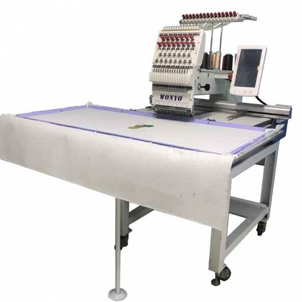 WONYO WY1201CML Tek Kafa 12 İğne Nakış Makinesi (120Cm X 50Cm İşleme) ürün görseli 1