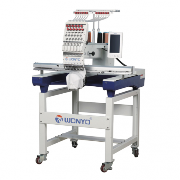 WONYO WY1201CM Tek Kafa 12 İğne Nakış Makinesi (80Cm X 50Cm İşleme) - Resim 3