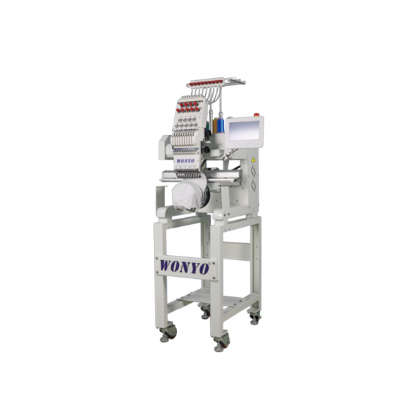 WONYO WYQ901 Tek Kafa 9 İğne Nakış Makinesi (30Cm X 20 Cm İşleme Alanı) - Resim 3