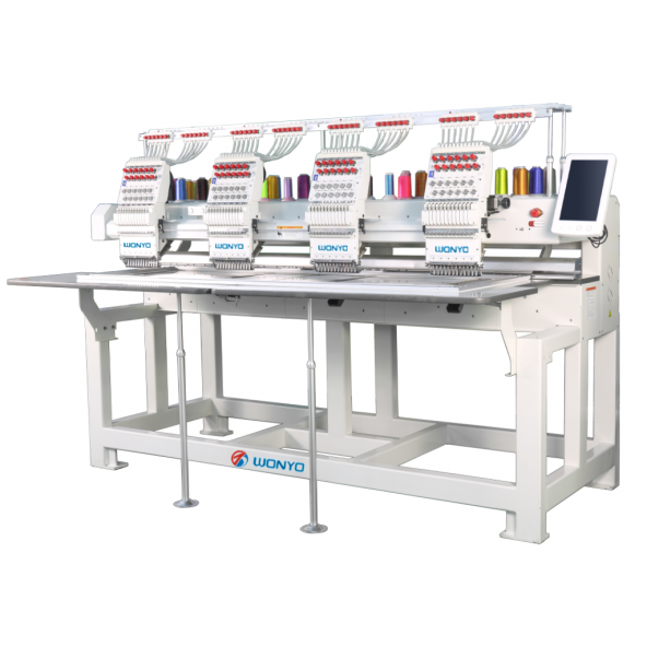 WONYO WYQ1204 4 Kafa 12 İğne Nakış Makinesi (40Cm X 50Cm İşleme Alanı) - Resim 3