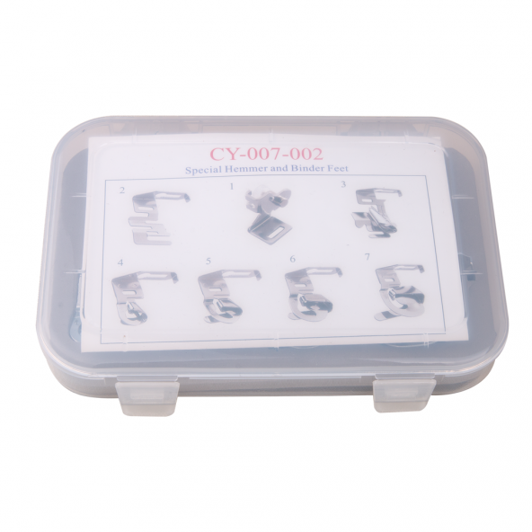 Ev Tipi Dikiş Makinesi Kıvırma ve Biye Aparat Seti - Resim 2