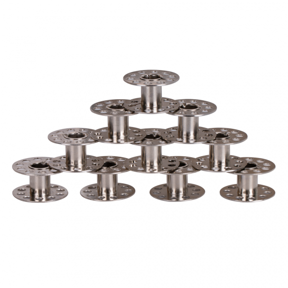 Ev Tipi Dikiş Makinesi Masurası Metal Tayvan (10 Adet) ürün görseli 1