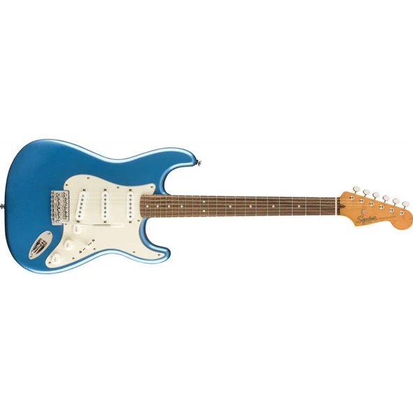 Squier Classic Vibe 60s Stratocaster Laurel Klavye Lake Placid Blue Elektro Gitar