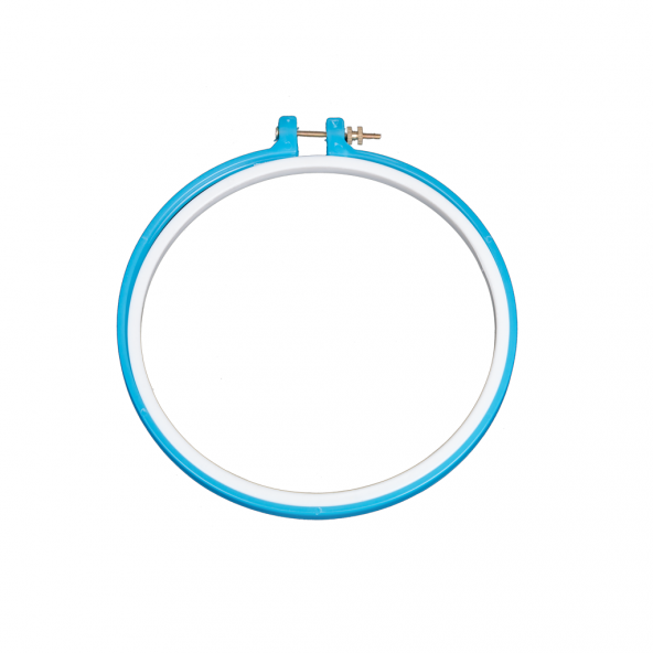 Nakış El İşi Kasnağı Vidalı Plastik 17cm ürün görseli 1