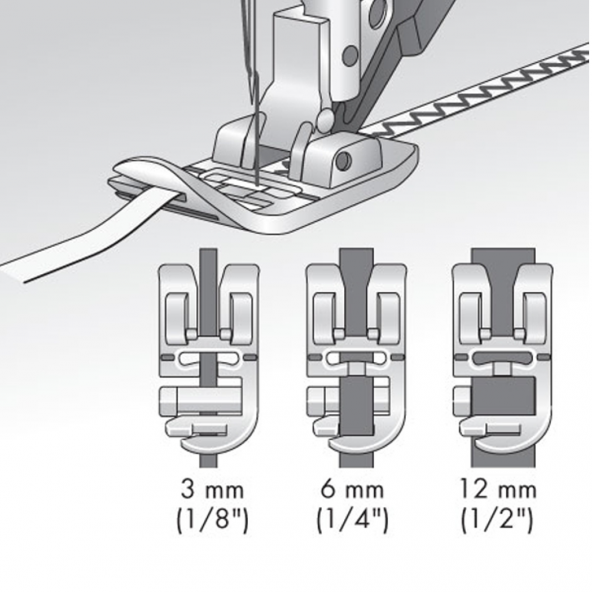Pfaff Dekoratif Kenar Şeridi Ayağı 9mm - 3