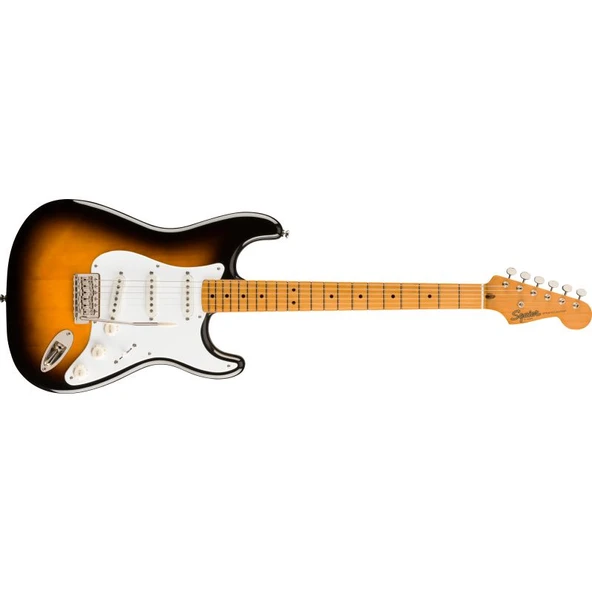 Squier Classic Vibe 50s Stratocaster Akçaağaç Klavye 2-Color Sunburst Elektro Gitar