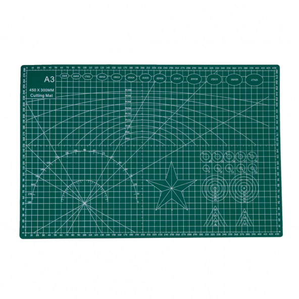 Kesim Pedi A3 45cm X 30cm Yeşil ürün görseli 1