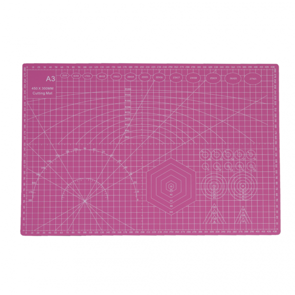Kesim Pedi A3 45cm X 30cm Pembe ürün görseli 1