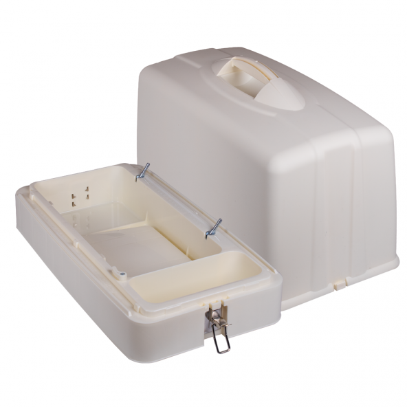 Dikiş Makine Çantası Menteşeli (Krem) - 2