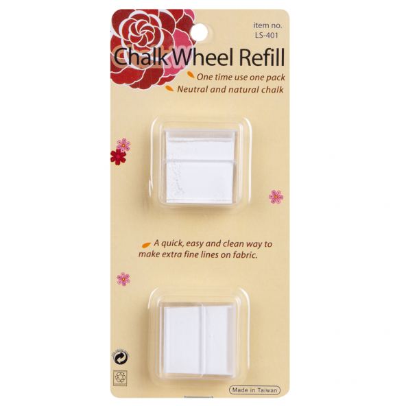 Pudralı Çizgi Taşı Yedek Kartuş Beyaz (2 Adet) ürün görseli 1