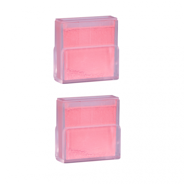 Pudralı Çizgi Taşı Yedek Kartuş Pembe (2 Adet) - Resim 2