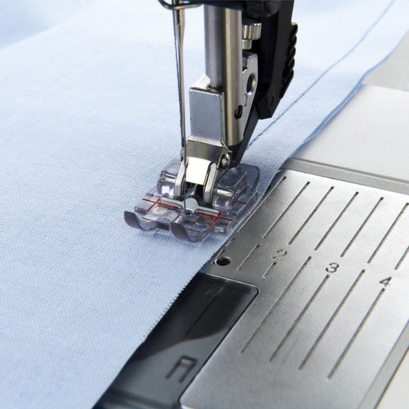 Pfaff Kırkyama Düz Dikiş Ayağı Şeffaf IDT - 2