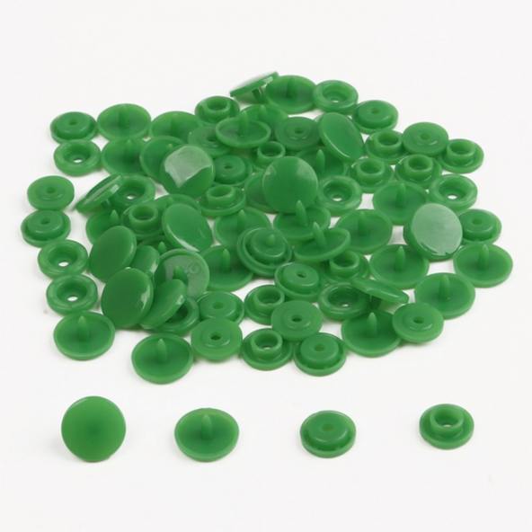 Çıt Çıt Seti Plastik Yeşil 100 Set ürün görseli 1