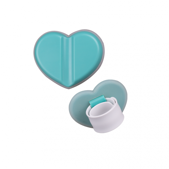 Mıknatıslı İğne Tutucu Bileklik Kalp Yeşil ürün görseli 1