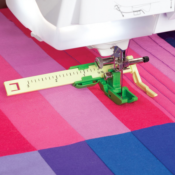 Yorganlama Dikiş Ayağı Alçak Tutuculu Kılavuzlu Ayarlanabilir 9mm ürün görseli 1