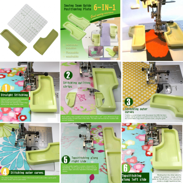 Dikiş Kılavuzu Konumlandırma Plakası (Çok Fonksiyonlu) - Resim 2