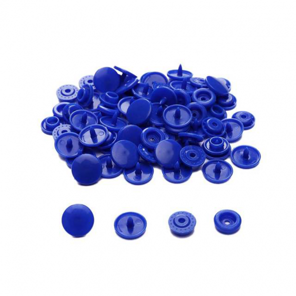 Çıt Çıt Seti Plastik Mavi 100 Set ürün görseli 1