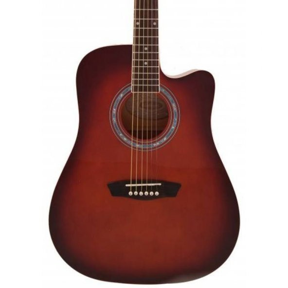 Washburn WA90CRDB Akustik Gitar - Resim 2
