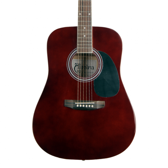Almira F650N-WR Wine Red Akustik Gitar - Resim 2