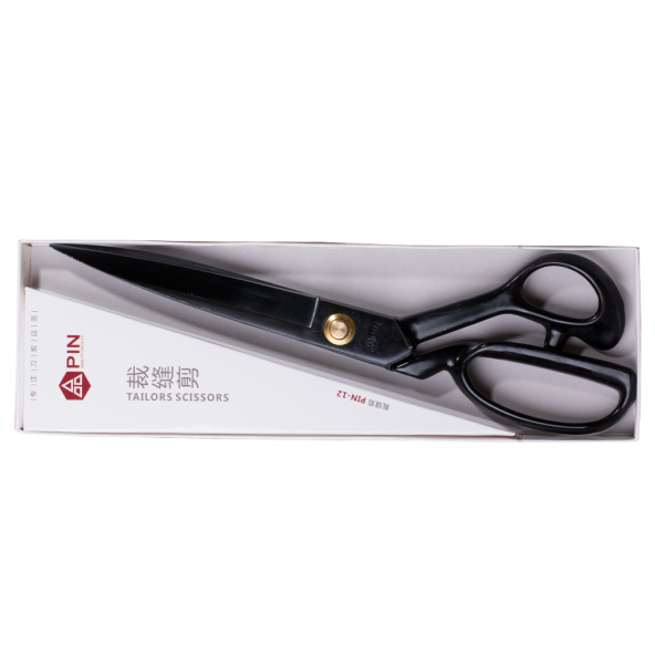 Pın-12 Siyah Saplı Terzi Makası 12 inç - Resim 2