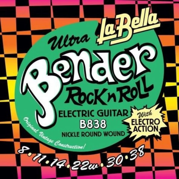 La Bella B1046 Elektro Gitar Teli - Resim 2