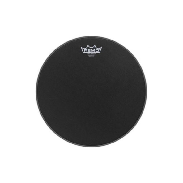 REMO AMBASSADOR® BLACK SUEDE 13 inç Davul Derisi