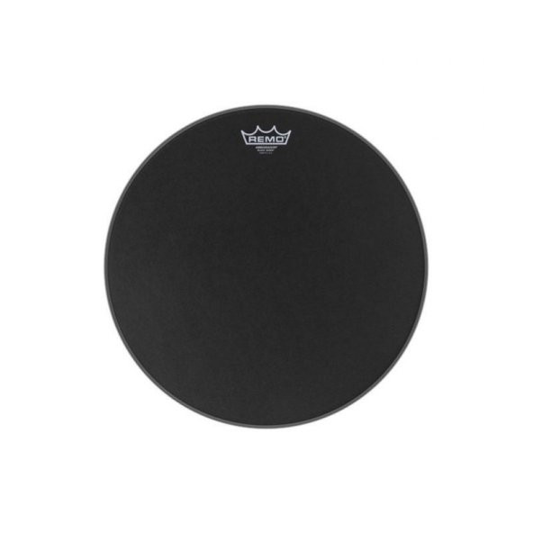 REMO AMBASSADOR® BLACK SUEDE 16 inç Davul Derisi