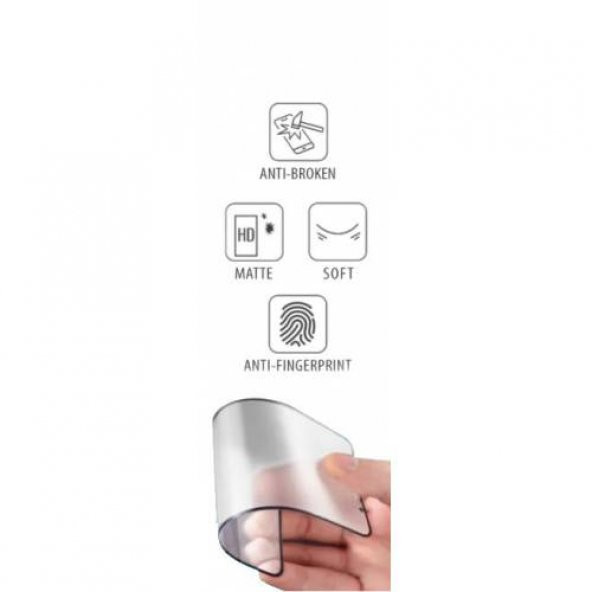Samsung Galaxy A13 4G Seramik 5D Mat Full Ekran Koruyucu Parmak izi Bırakmaz - 2