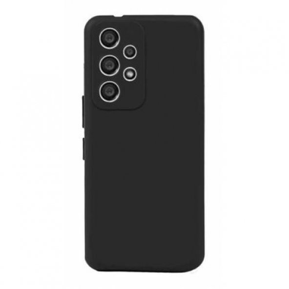 Samsung Galaxy A13 4G Kılıf Silikon Premier Kamera Korumalı Siyah