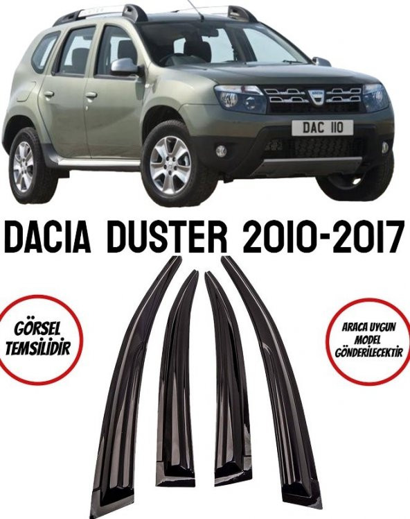Dacia Duster Cam Rüzgarlığı 2010-2017 Arası