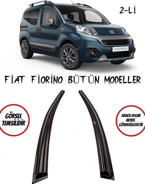 Fiat Fiorino Cam Rüzgarlığı 2li