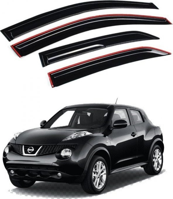 Nissan Juke Cam Rüzgarlığı 4lü
