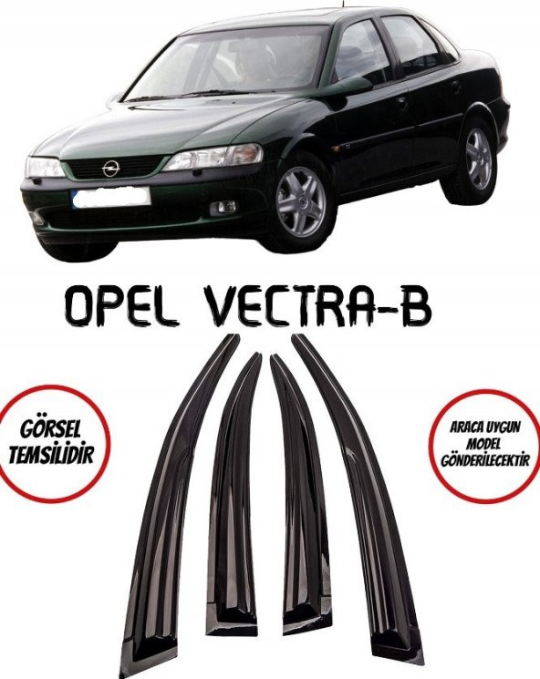 Opel Vectra B Cam Rüzgarlığı 4lü