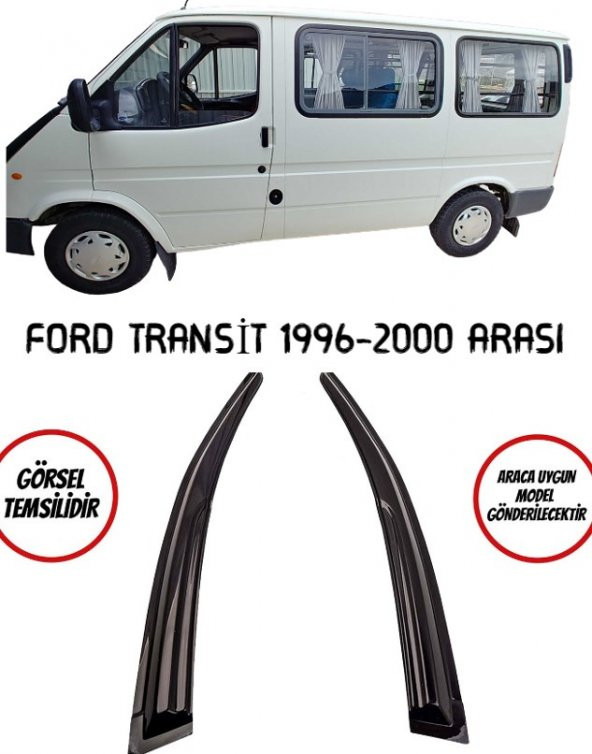Ford Transit Cam Rüzgarlığı 2li 1996-2002 Arası