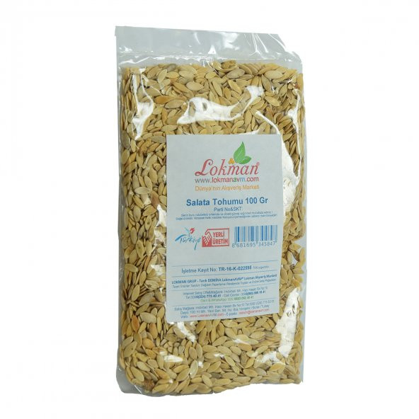 Salata Tohumu Doğal 100 Gr Paket - 3