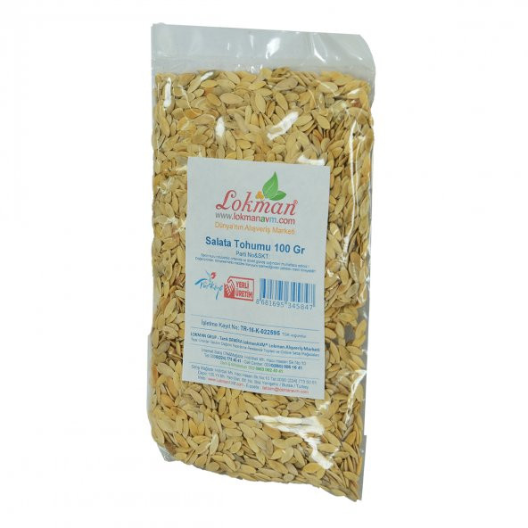 Salata Tohumu Doğal 100 Gr Paket - 4