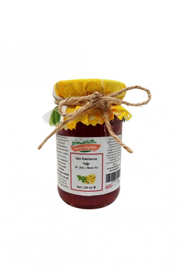 Karşı Köyden Kantaron Yağı, St. Johns Wort Oil, 100 ml - 2
