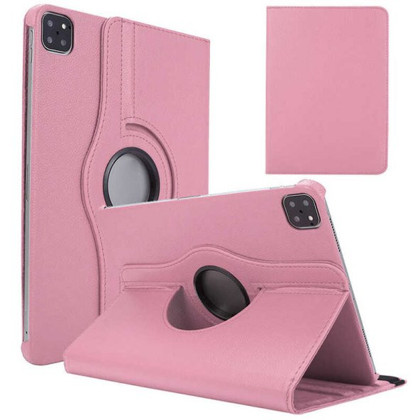 Apple iPad Air 10.9 2022 (5.Nesil) Dönen Standlı 360 Tablet Kılıf - 8