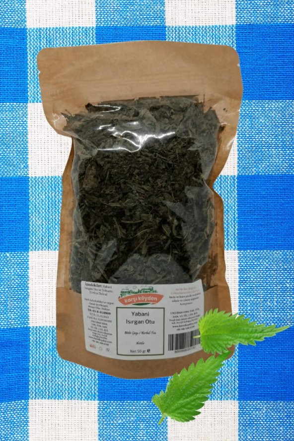 Karşı Köyden Isırgan Otu (Urtica Dioica) Bitki Çayı & Vegan Besini  - 50gr