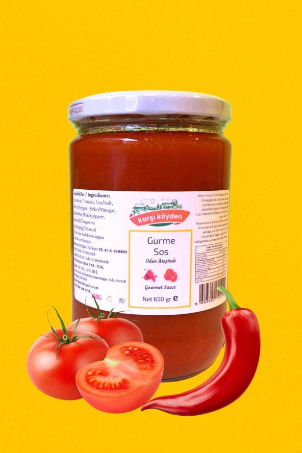 Karşı Köyden Gurme Sos 650 g