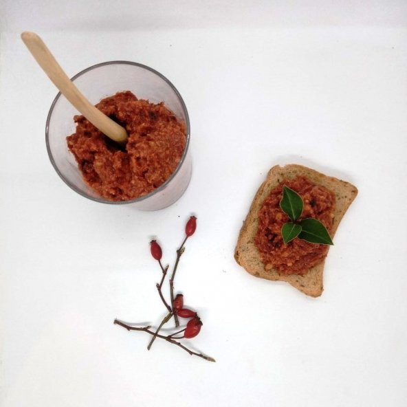 Karşı Köyden Acuka Kahvaltılık (Acılı & Cevizli) - (400gr - Cam Kavanoz) - 5