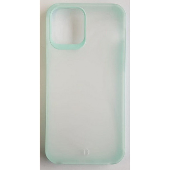 Apple İphone 12-12 Pro İçin Kamera Korumalı Mat Buz Silikon Sert Kapak - 3