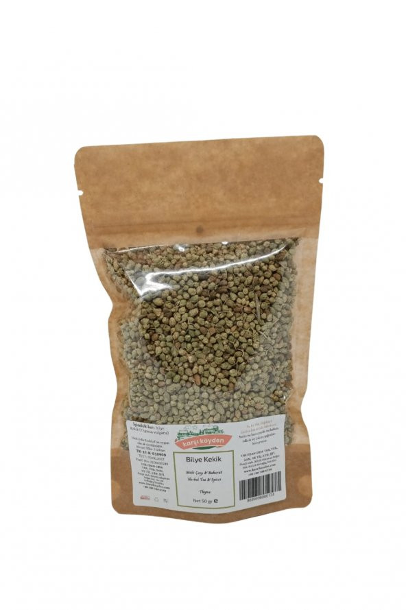 Karşı Köyden Bilye Kekik Thyme Herb Thymus Vulgaris 50 g - 2