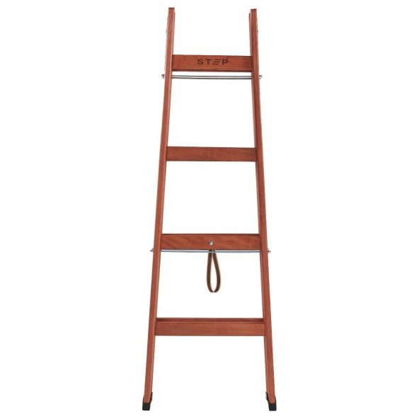 4 BASAMAKLI ÇİFT ÇIKIŞLI AHŞAP MERDİVEN (YÜKSEKLİK 1.40 MT) - 4