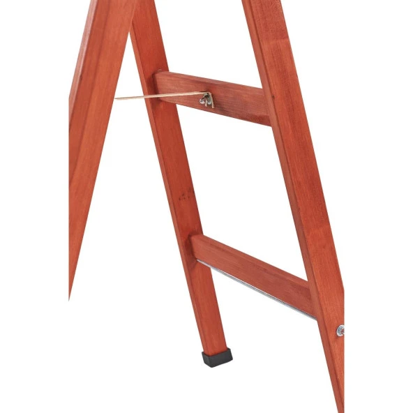 4 BASAMAKLI ÇİFT ÇIKIŞLI AHŞAP MERDİVEN (YÜKSEKLİK 1.40 MT) - 2